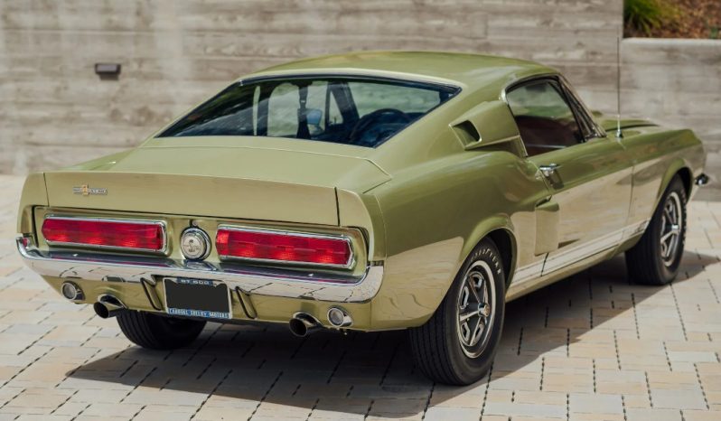 
								1967 Shelby Mustang GT500 Lime Gold full									